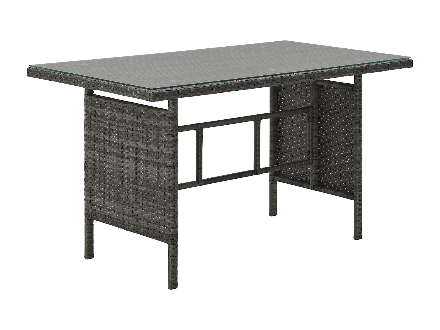 Ensemble de salon de jardin en polyrattan