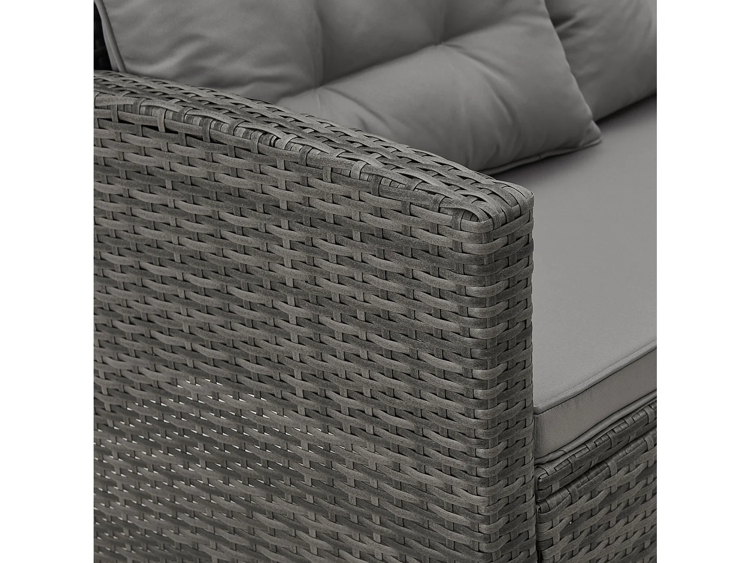 Ensemble de salon de jardin en polyrattan