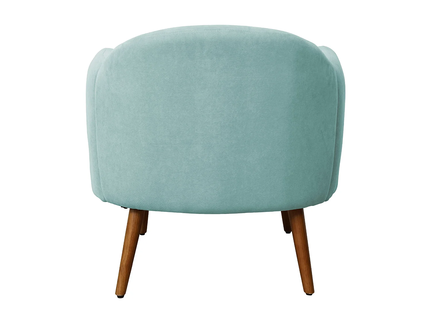Fauteuil rembourré accoudoirs moderne