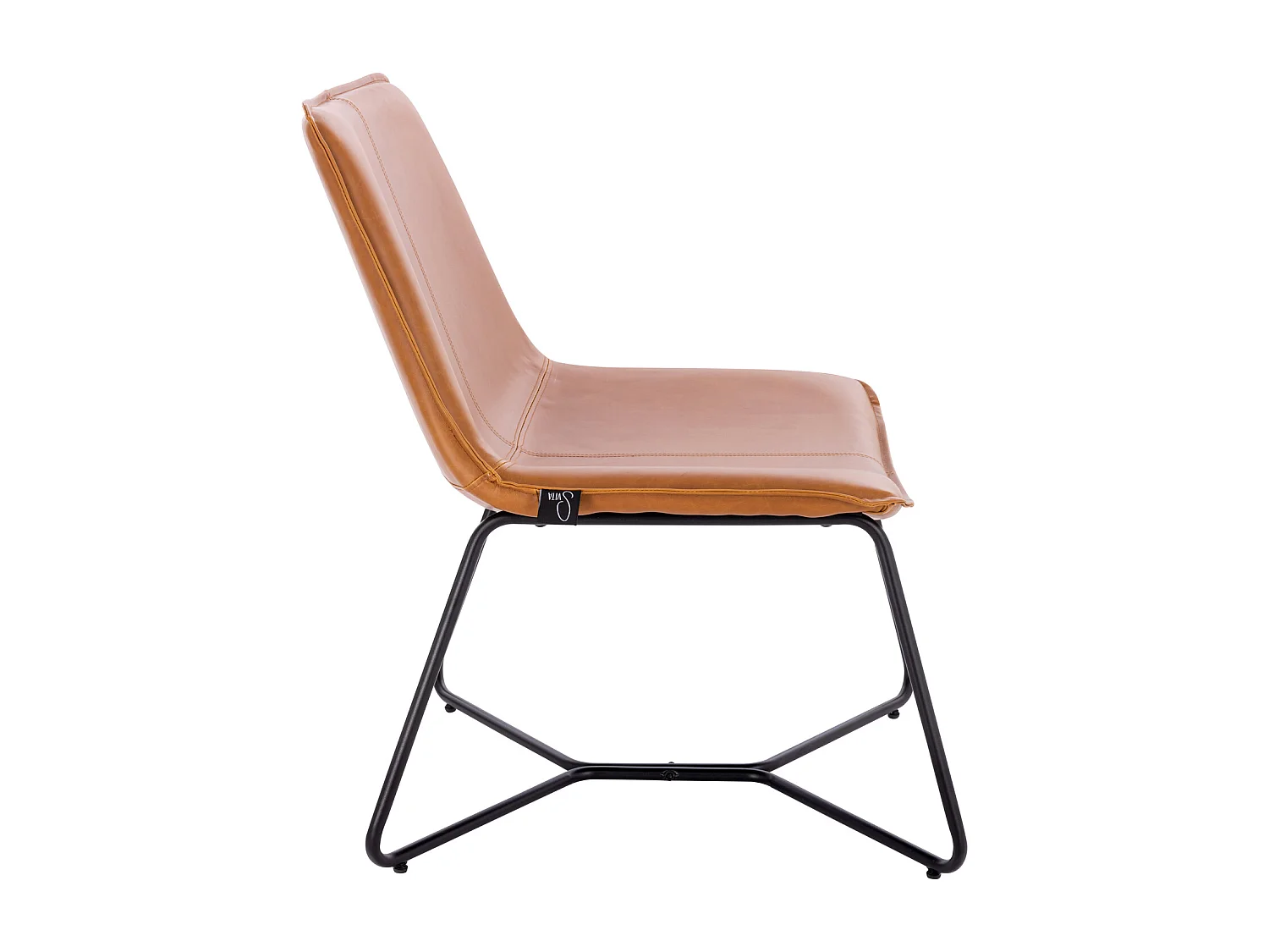 LOUNGESESSEL RON Kunstleder Braun