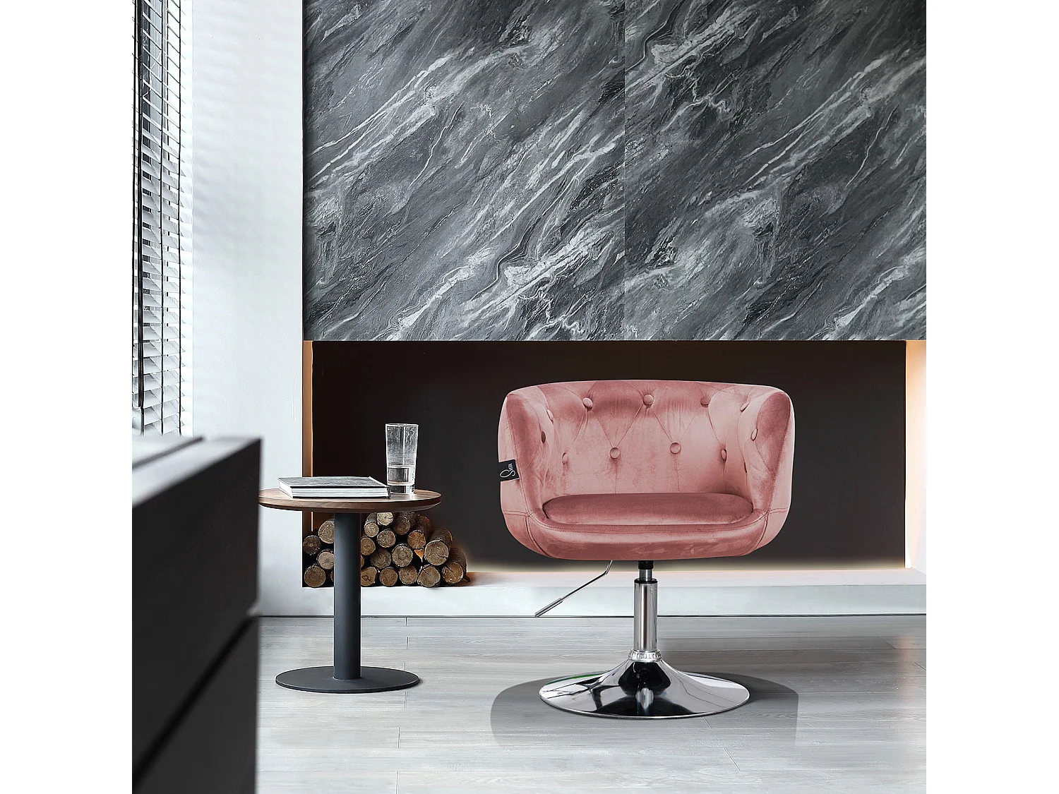 Chaise de salon rétro