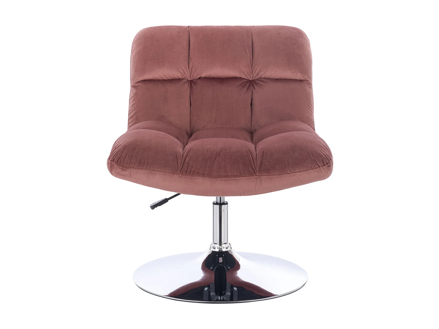 LOUNGESESSEL LAUREL Samt Altrosa