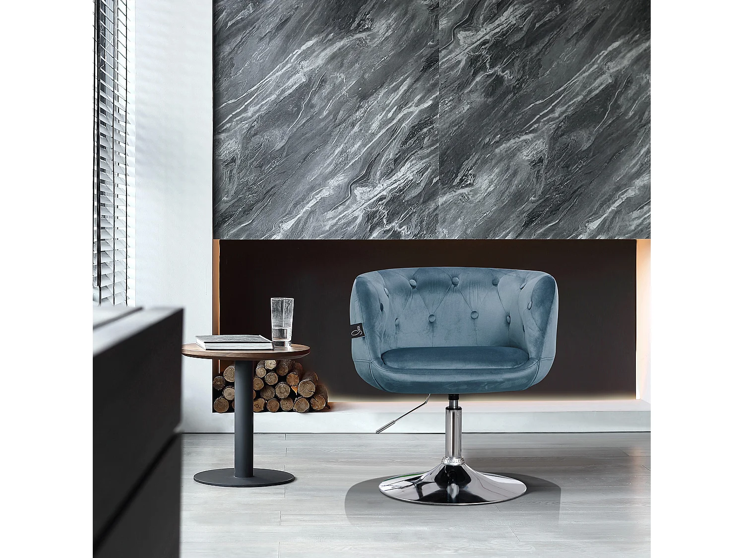 Chaise de salon rétro