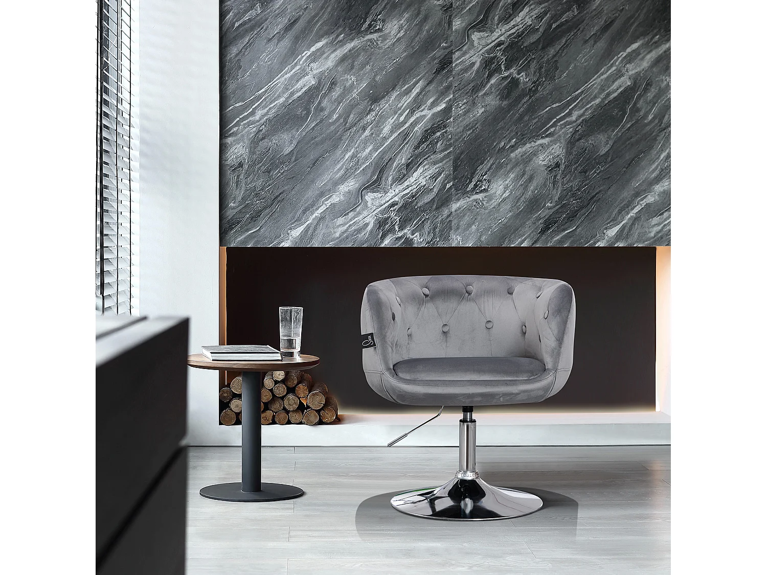 Chaise de salon rétro