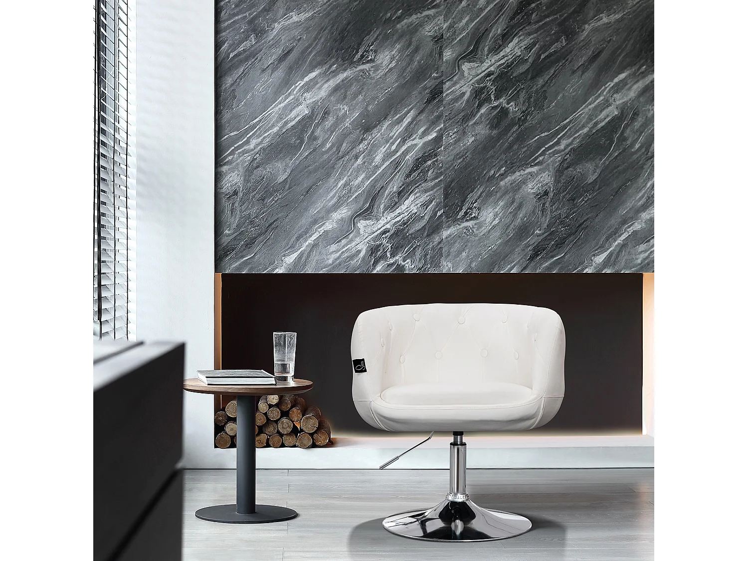 Chaise de salon rétro