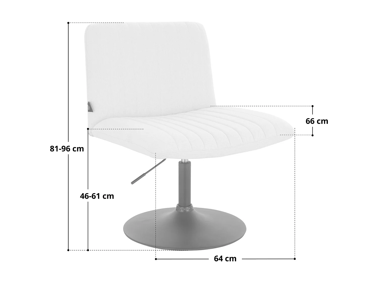 Fauteuil de détente réglable en hauteur