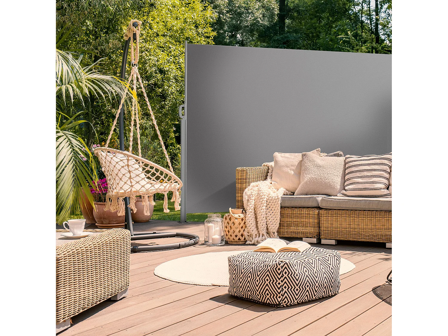 Auvent latéral extensible