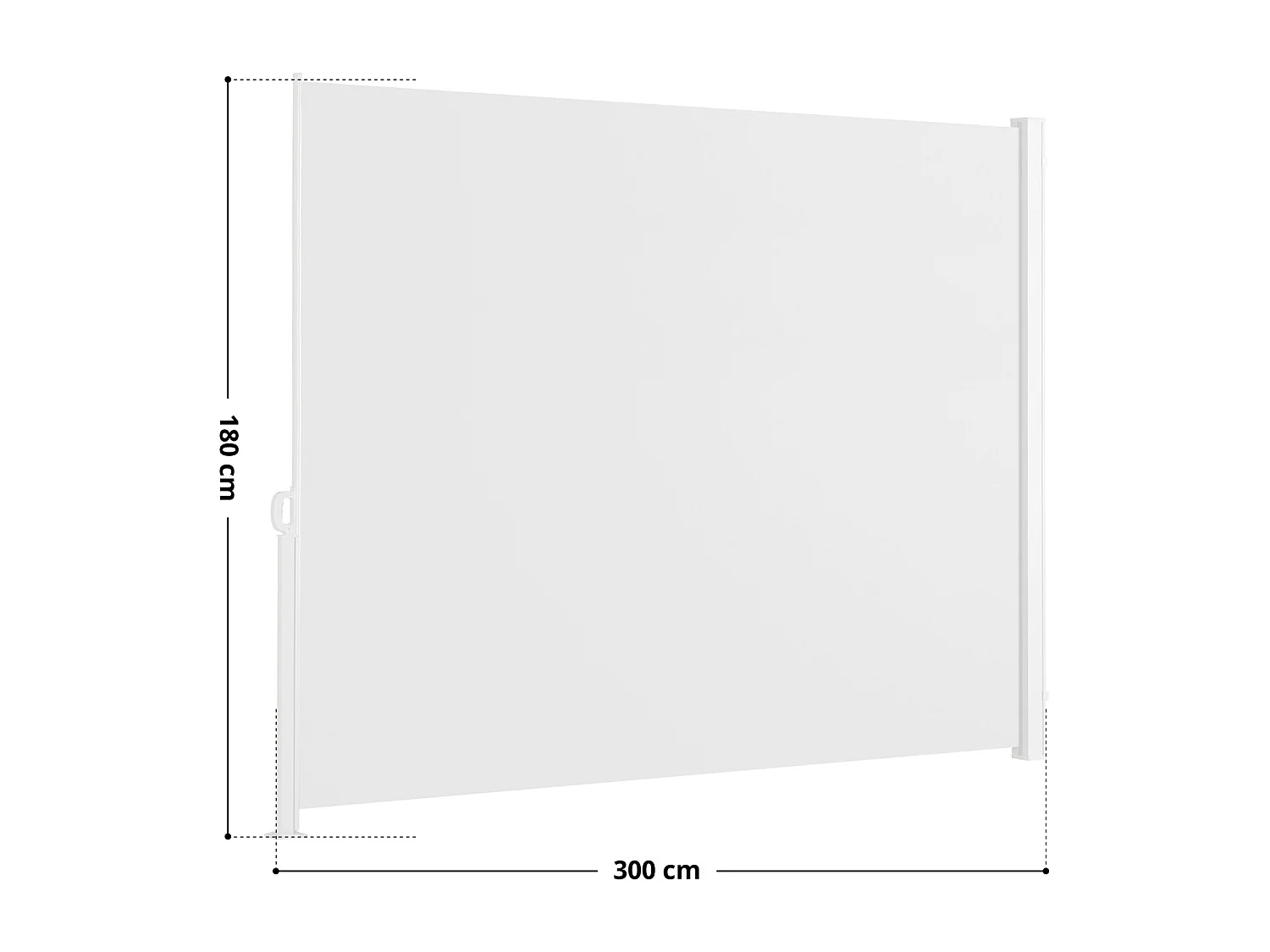 Auvent latéral extensible