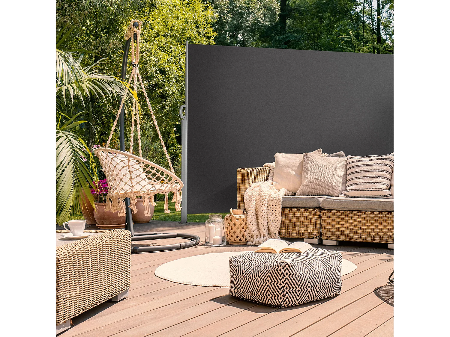 Auvent latéral extensible