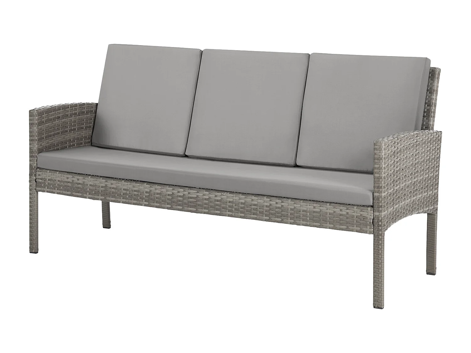 Meuble de jardin en poly rotin