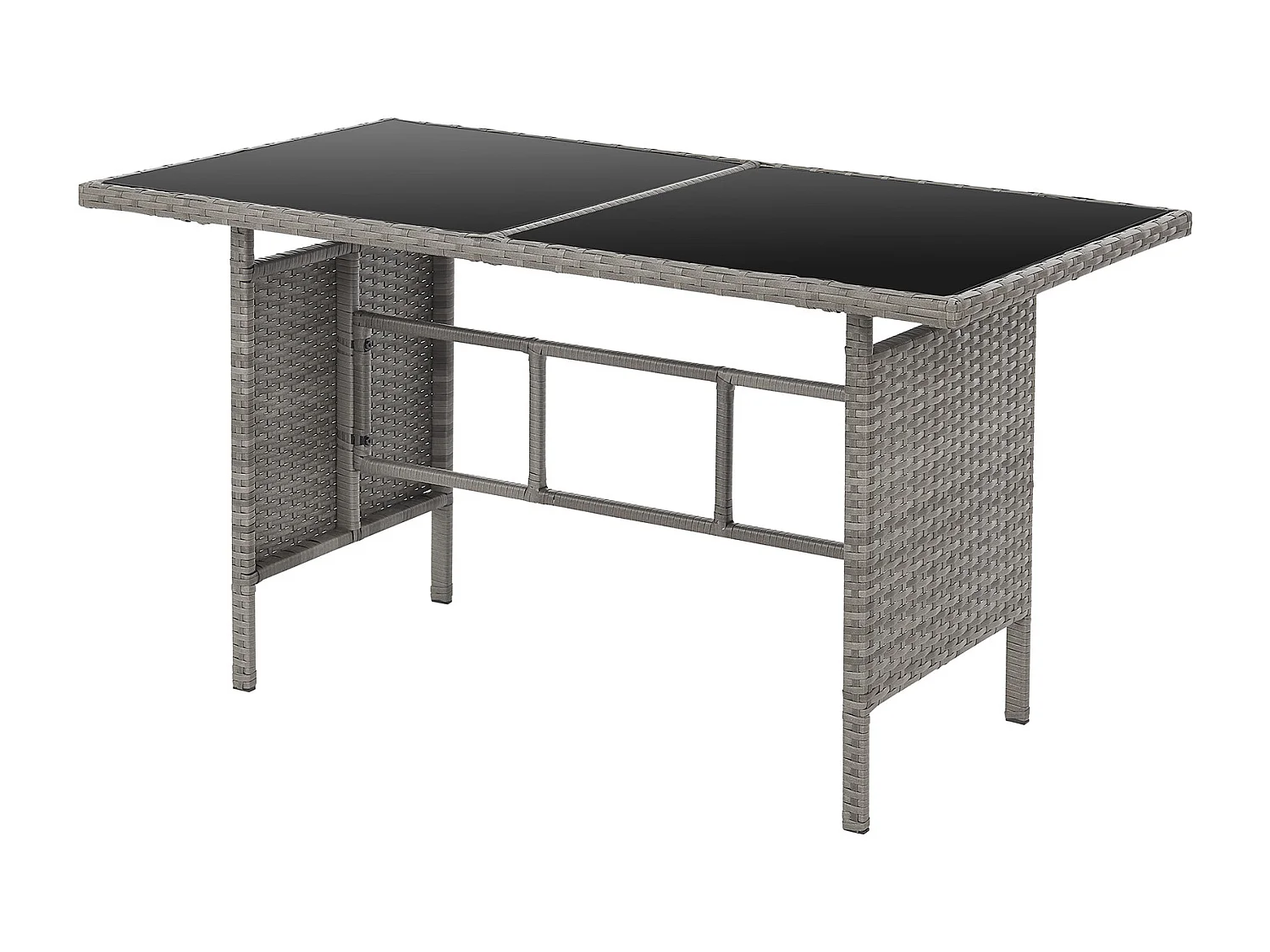 Meuble de jardin en poly rotin