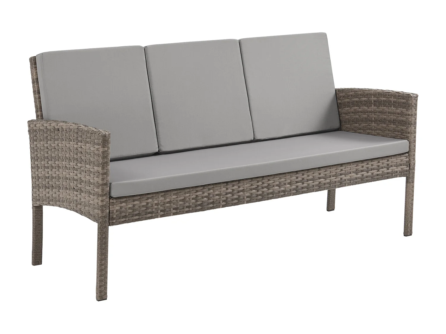 Meuble de jardin en poly rotin