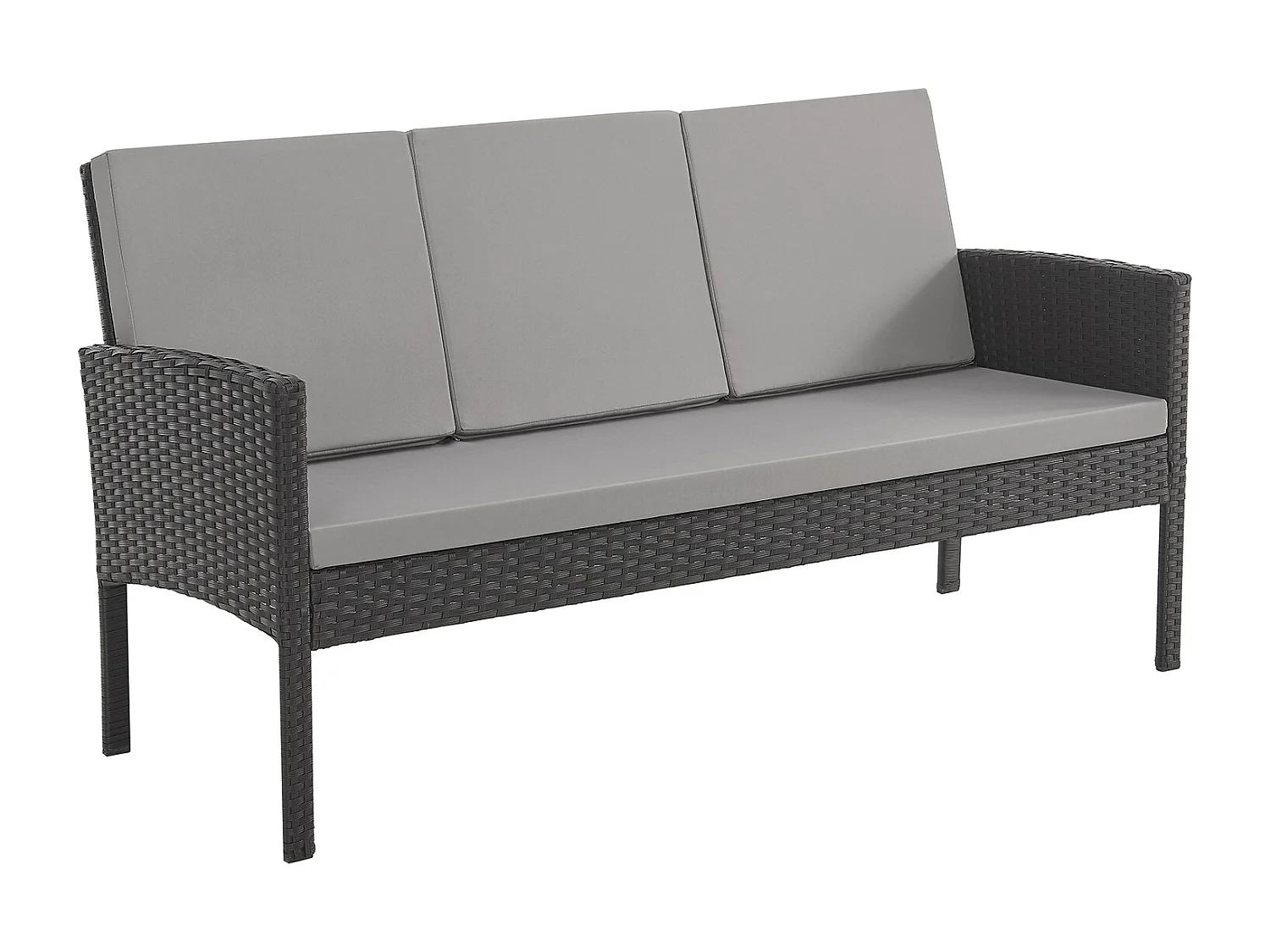 Meuble de jardin en poly rotin