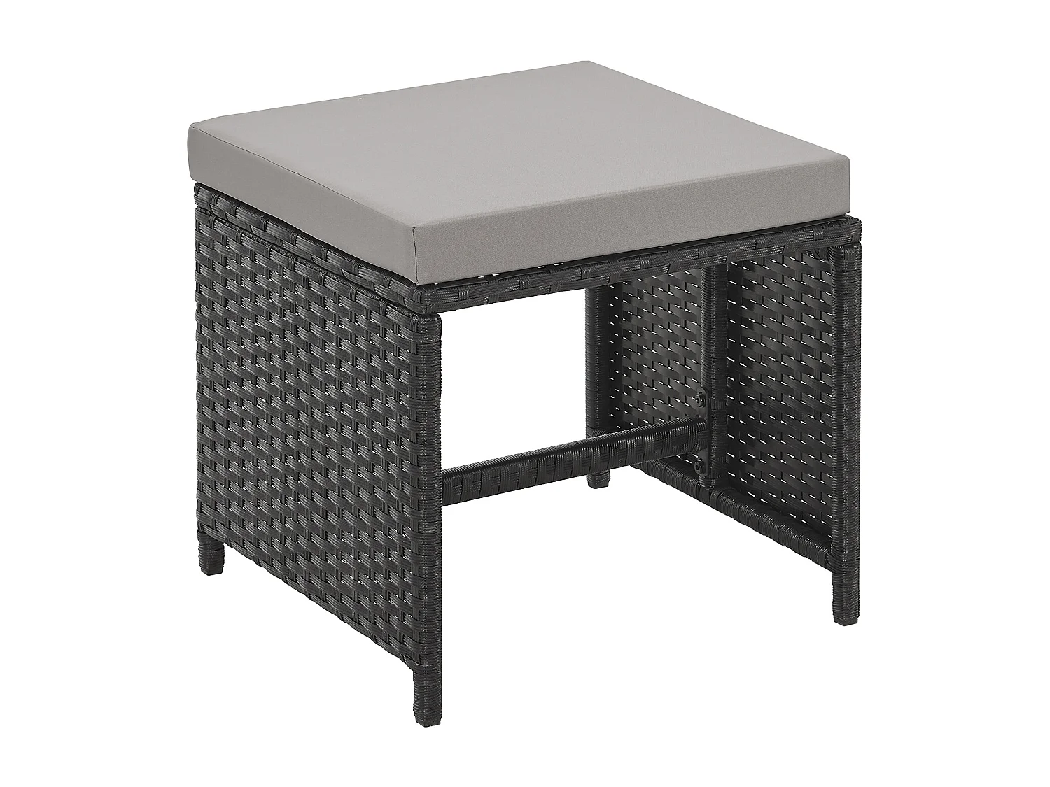 Meuble de jardin en poly rotin