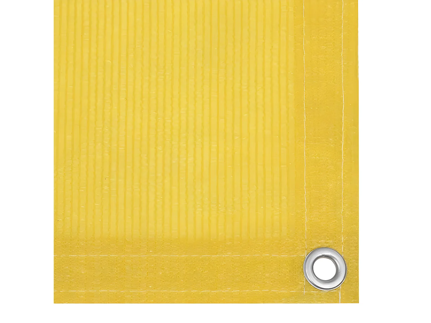 Écran de balcon Jaune 90x600 cm PEHD