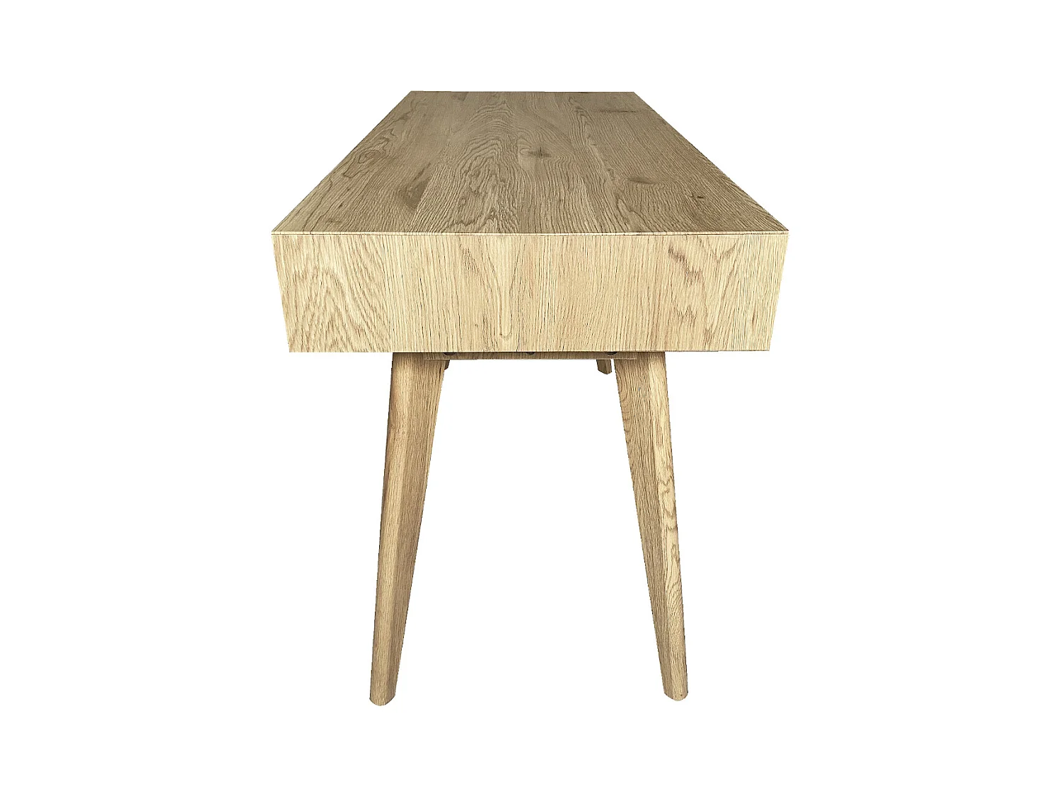 Bureau imitation bois avec tiroirs