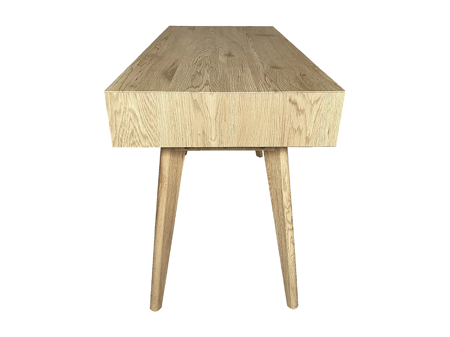 Bureau imitation bois avec tiroirs