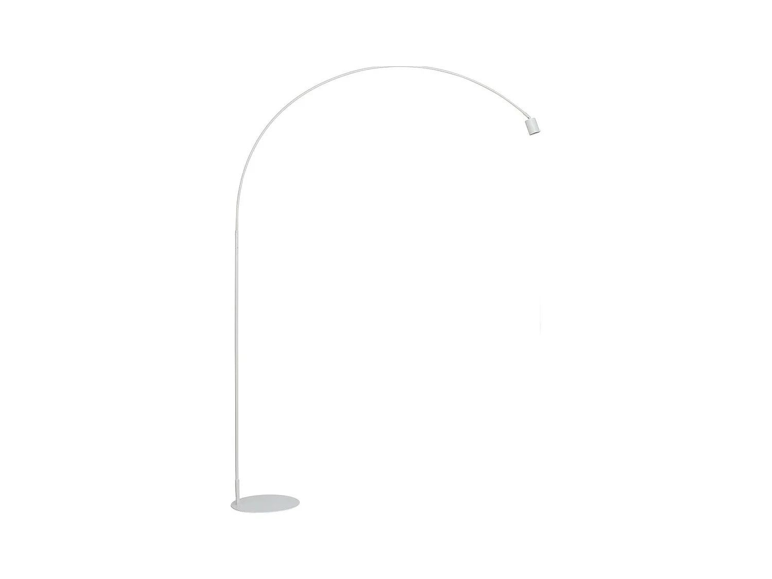 Stilo Lampadaire en métal blanc