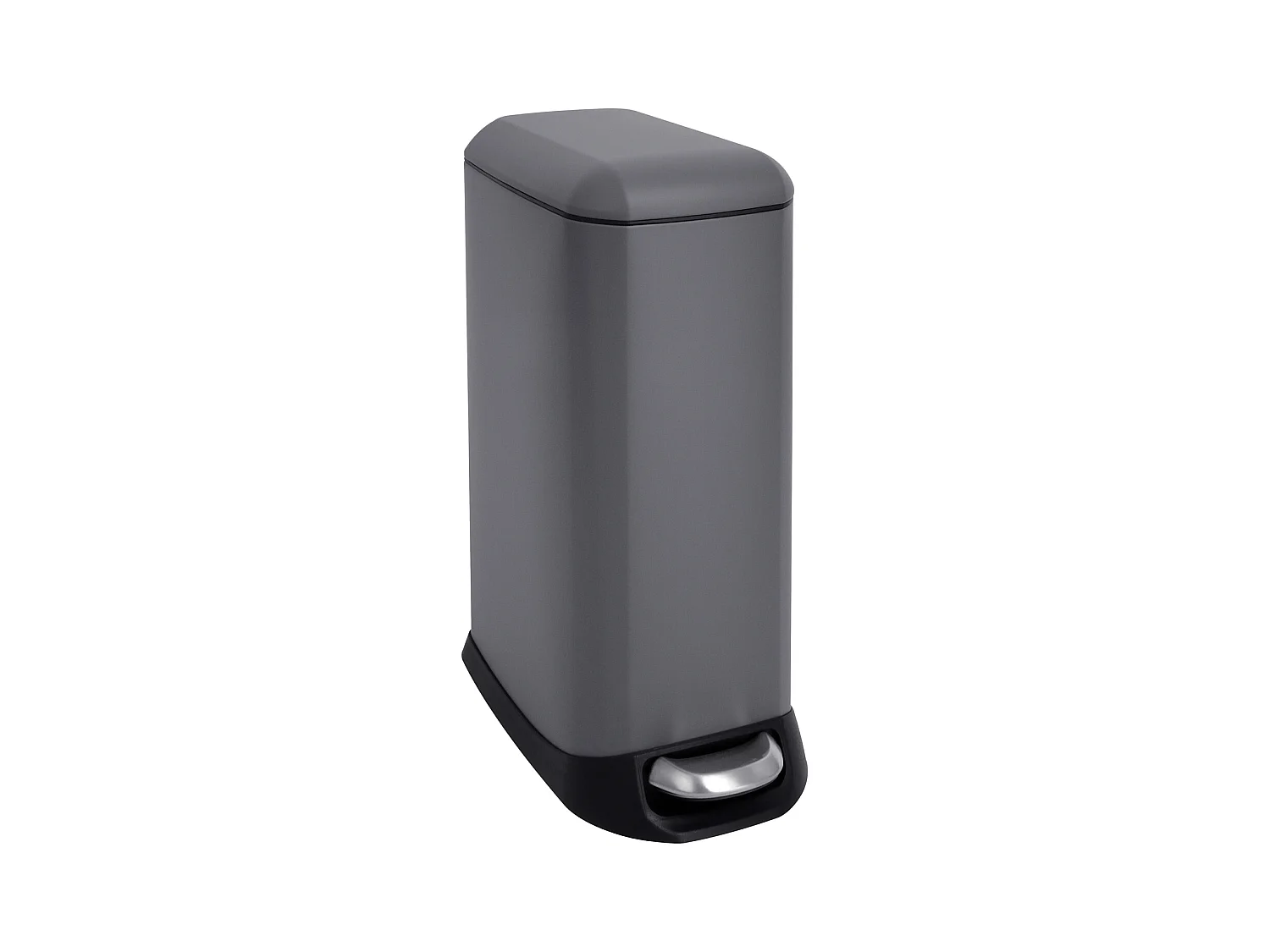 SVITA TS20 Poubelle à pédale 20 l avec seau intérieur et pédale gris