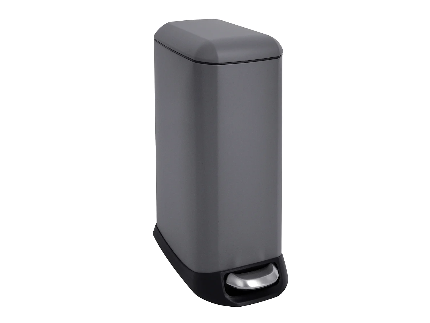 SVITA TS20 Poubelle à pédale 20 l avec seau intérieur et pédale gris