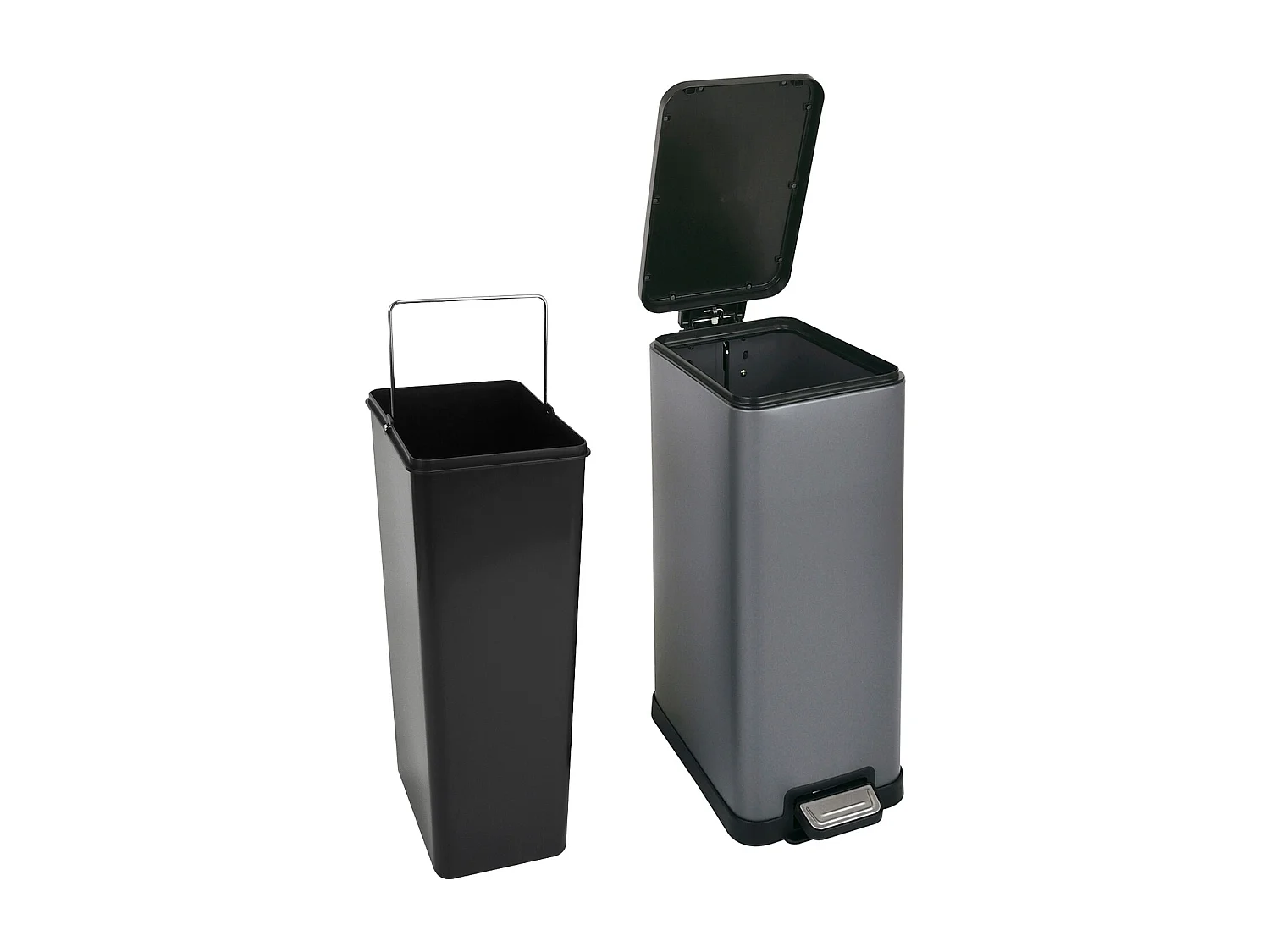 Poubelle à pédale 18l incl. seau intérieur