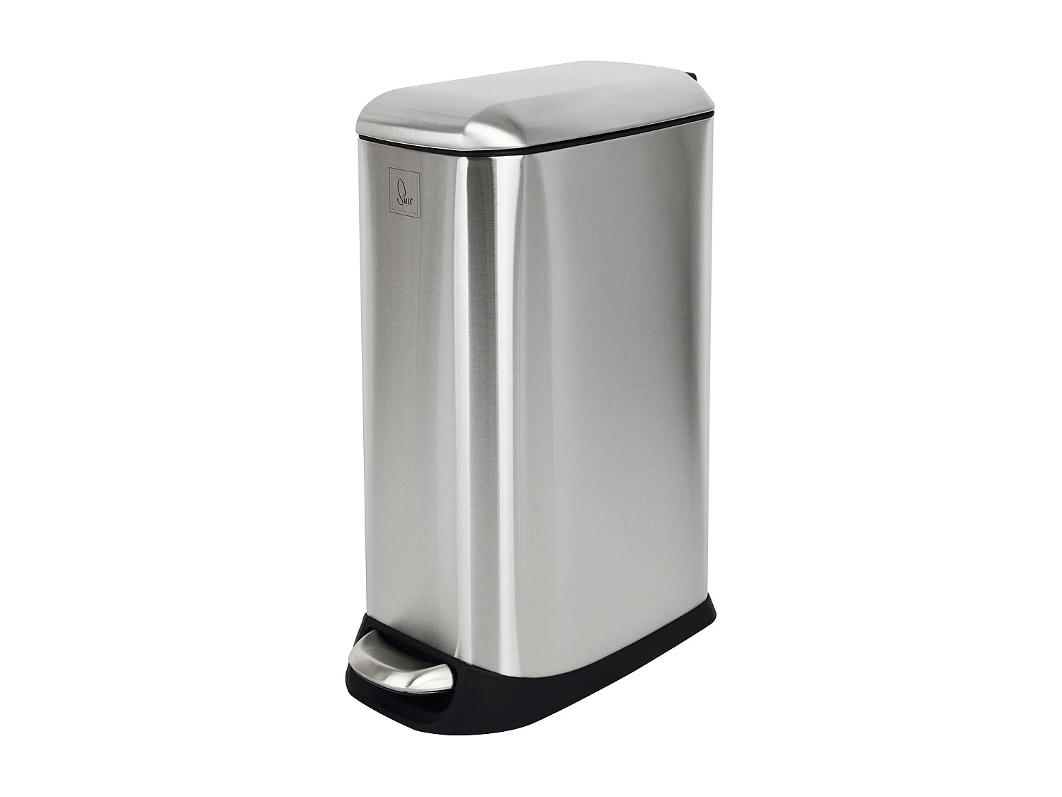 SVITA TS20 Poubelle à pédale 20 l avec seau intérieur et pédale argent