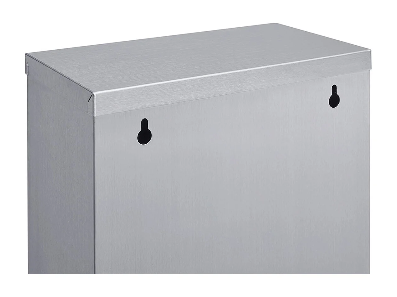 poubelle de tri 2x15L en inox