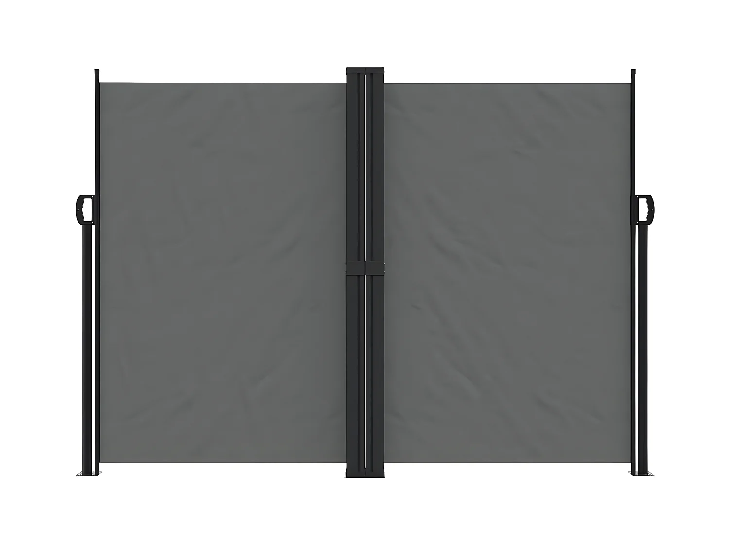 Auvent latéral rétractable anthracite 180x1000 cm