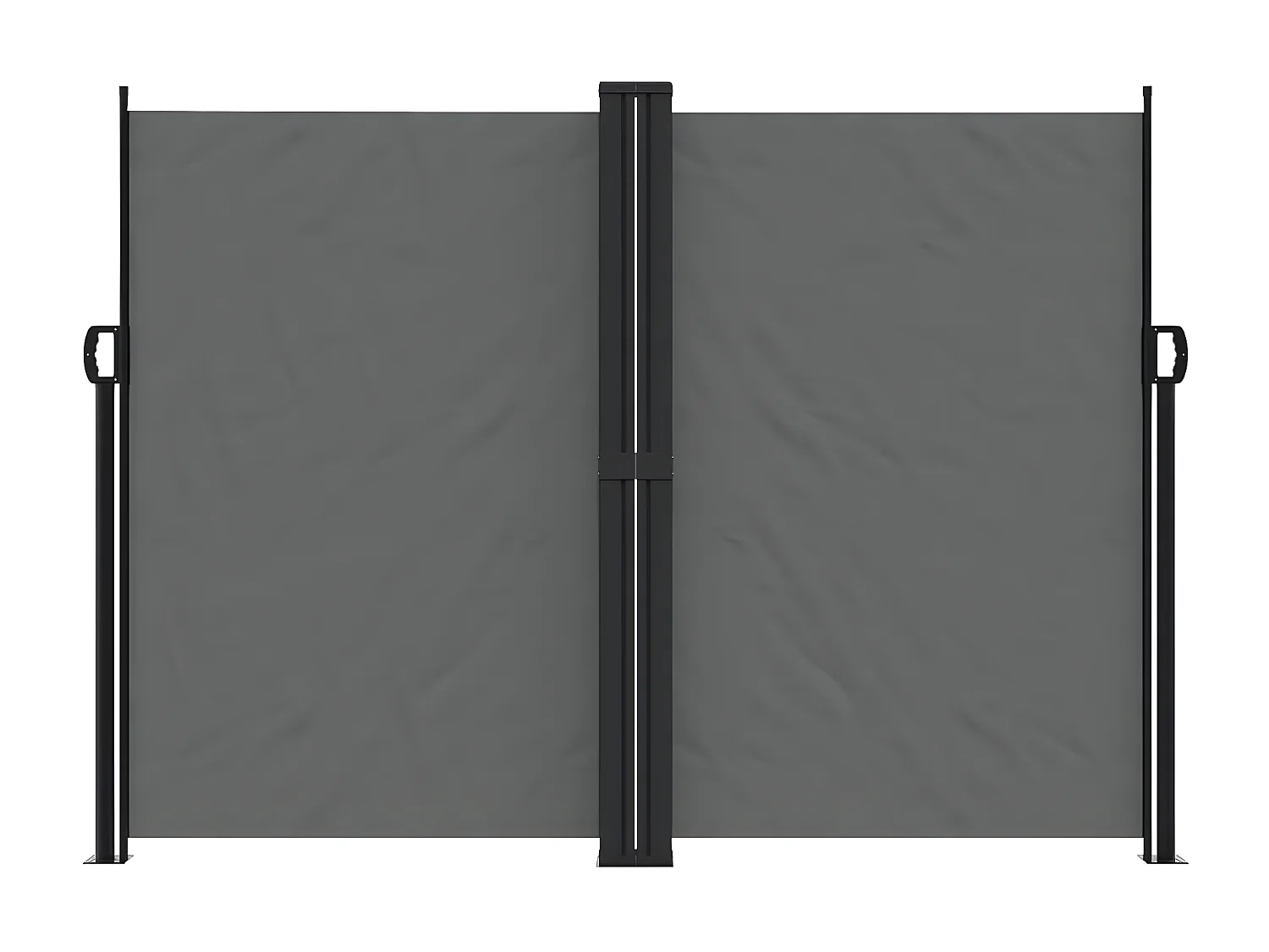 Auvent latéral rétractable anthracite 180x1000 cm