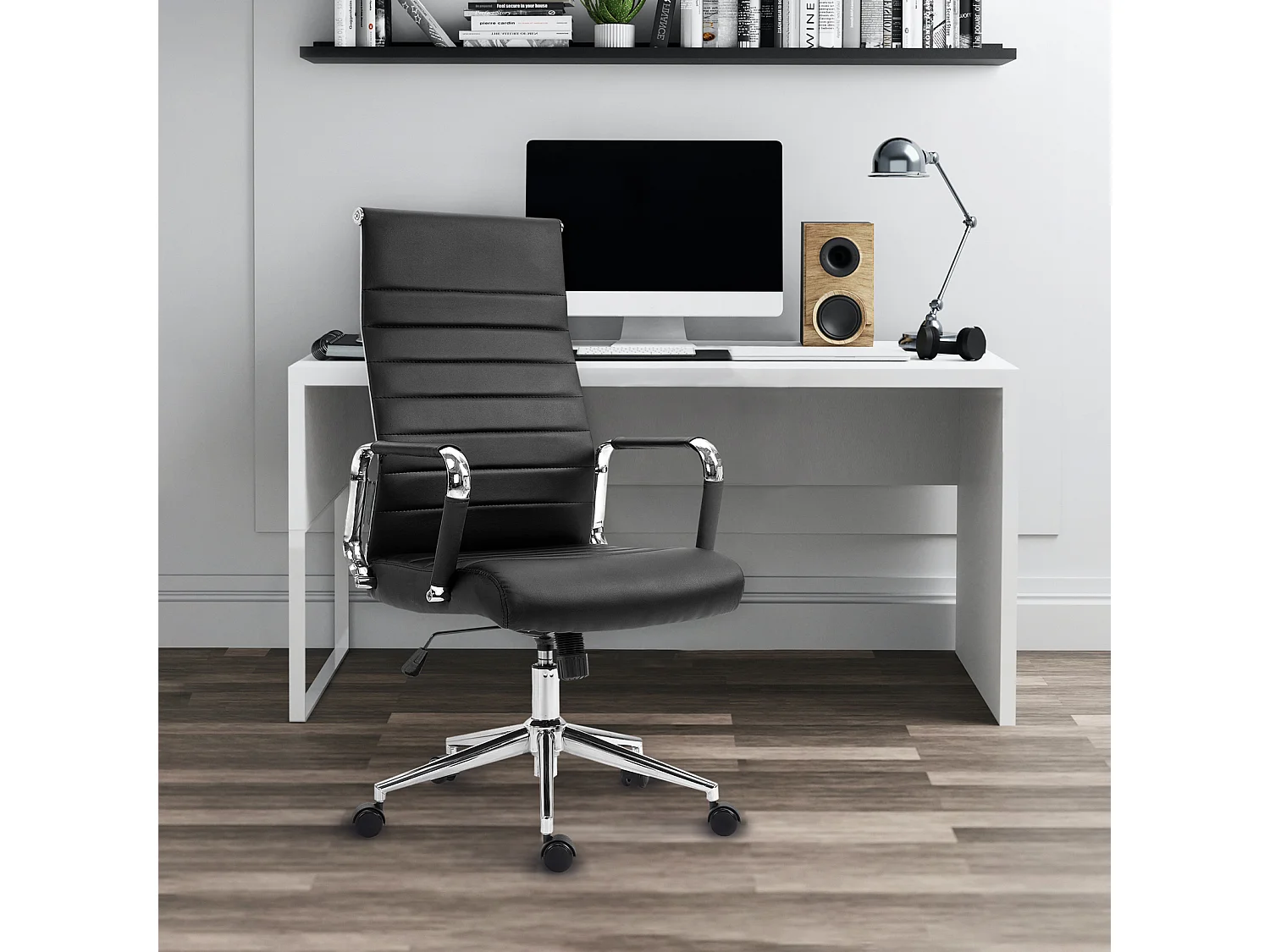 Chaise de bureau en similicuir