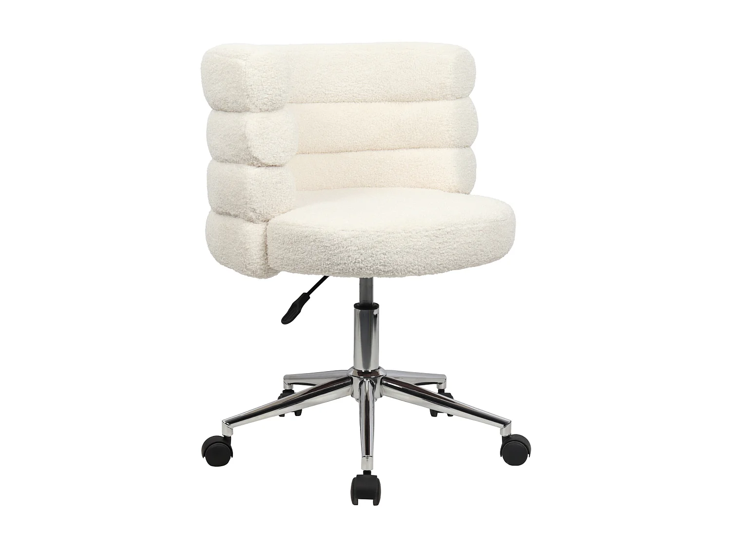 Chaise de bureau réglable en hauteur avec roulettes