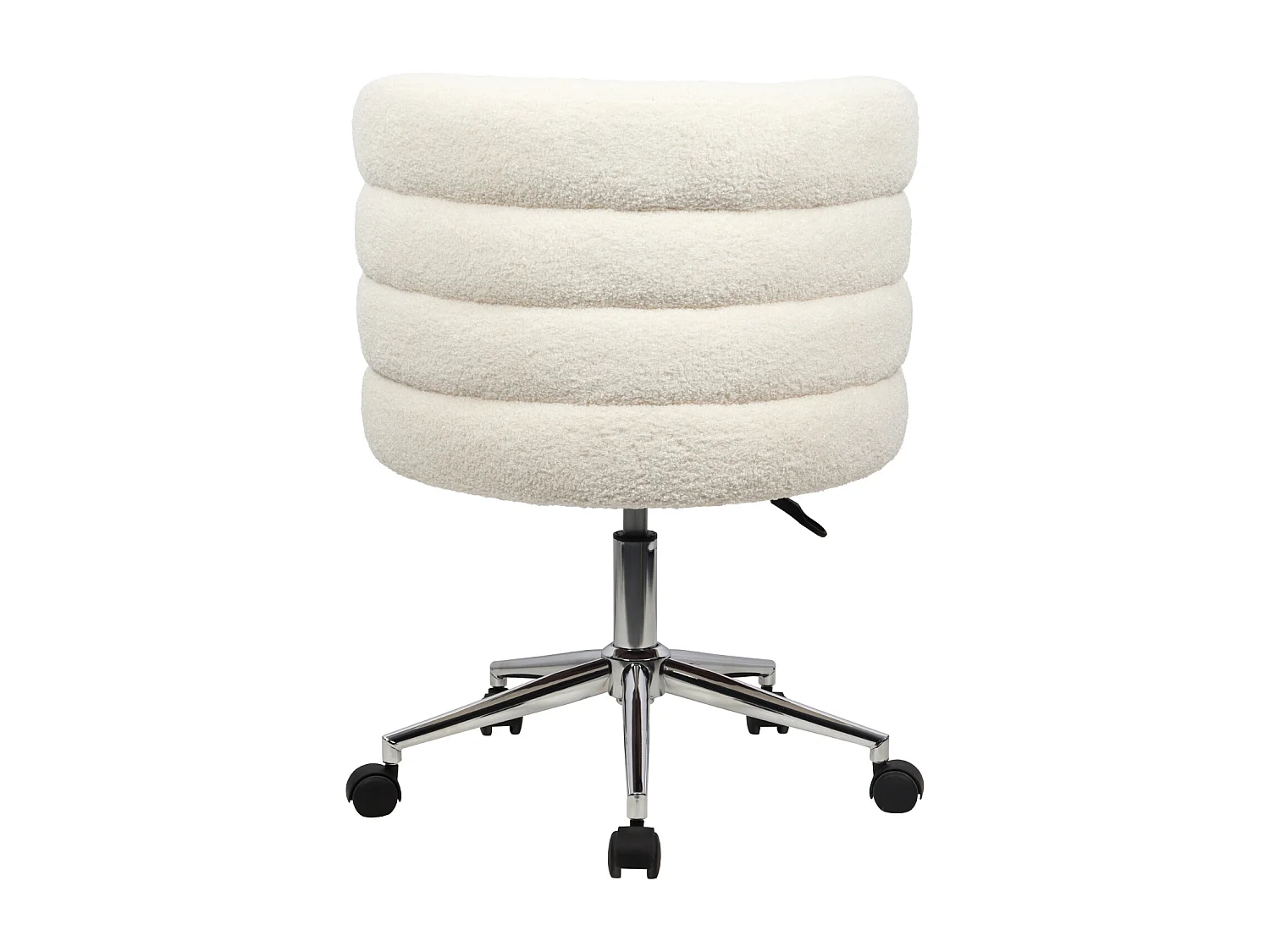 Chaise de bureau réglable en hauteur avec roulettes