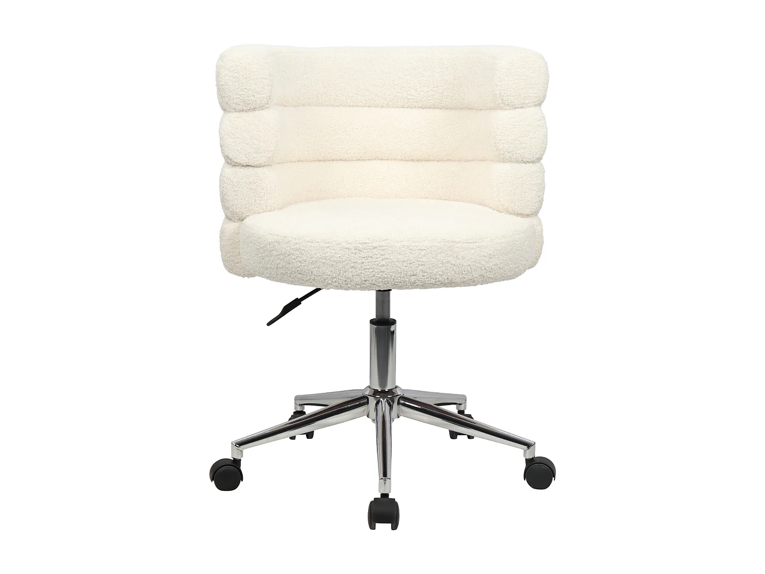 Chaise de bureau réglable en hauteur avec roulettes