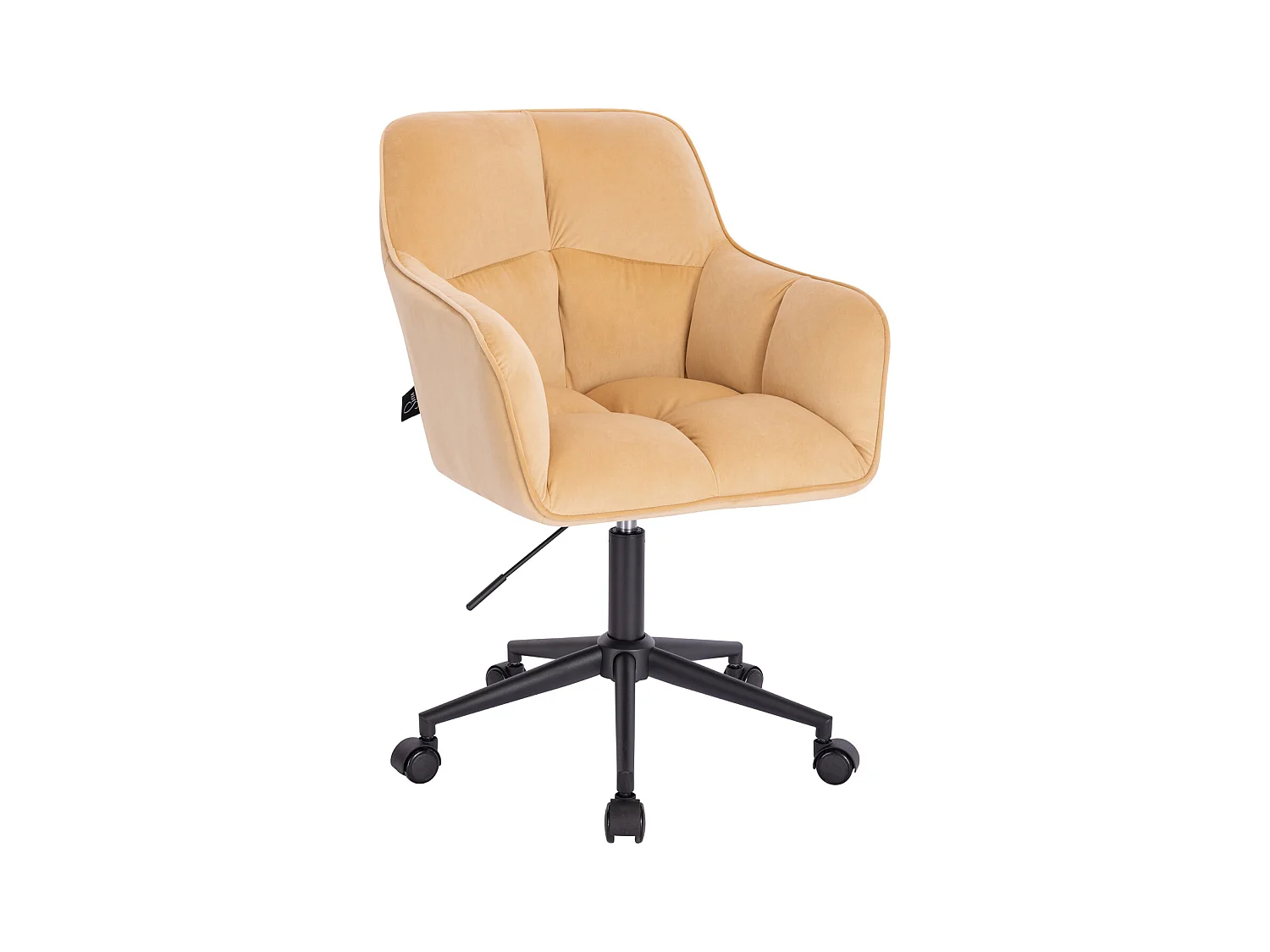 Chaise de bureau avec accoudoirs réglable en hauteur