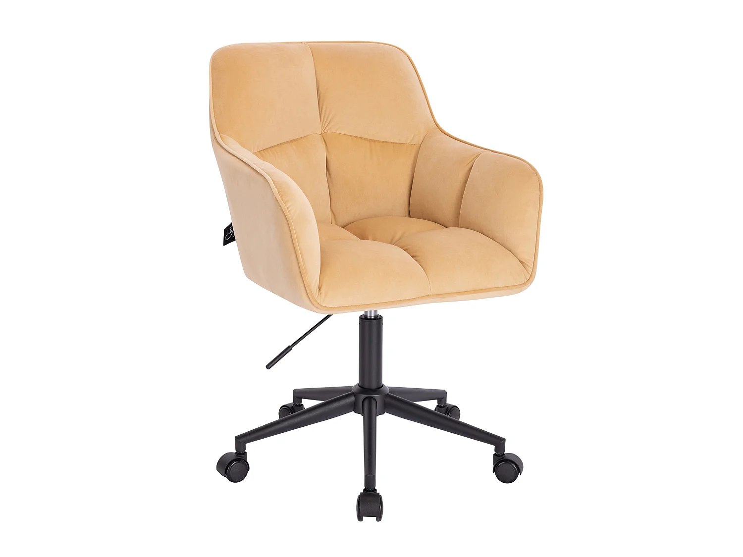 Chaise de bureau avec accoudoirs réglable en hauteur