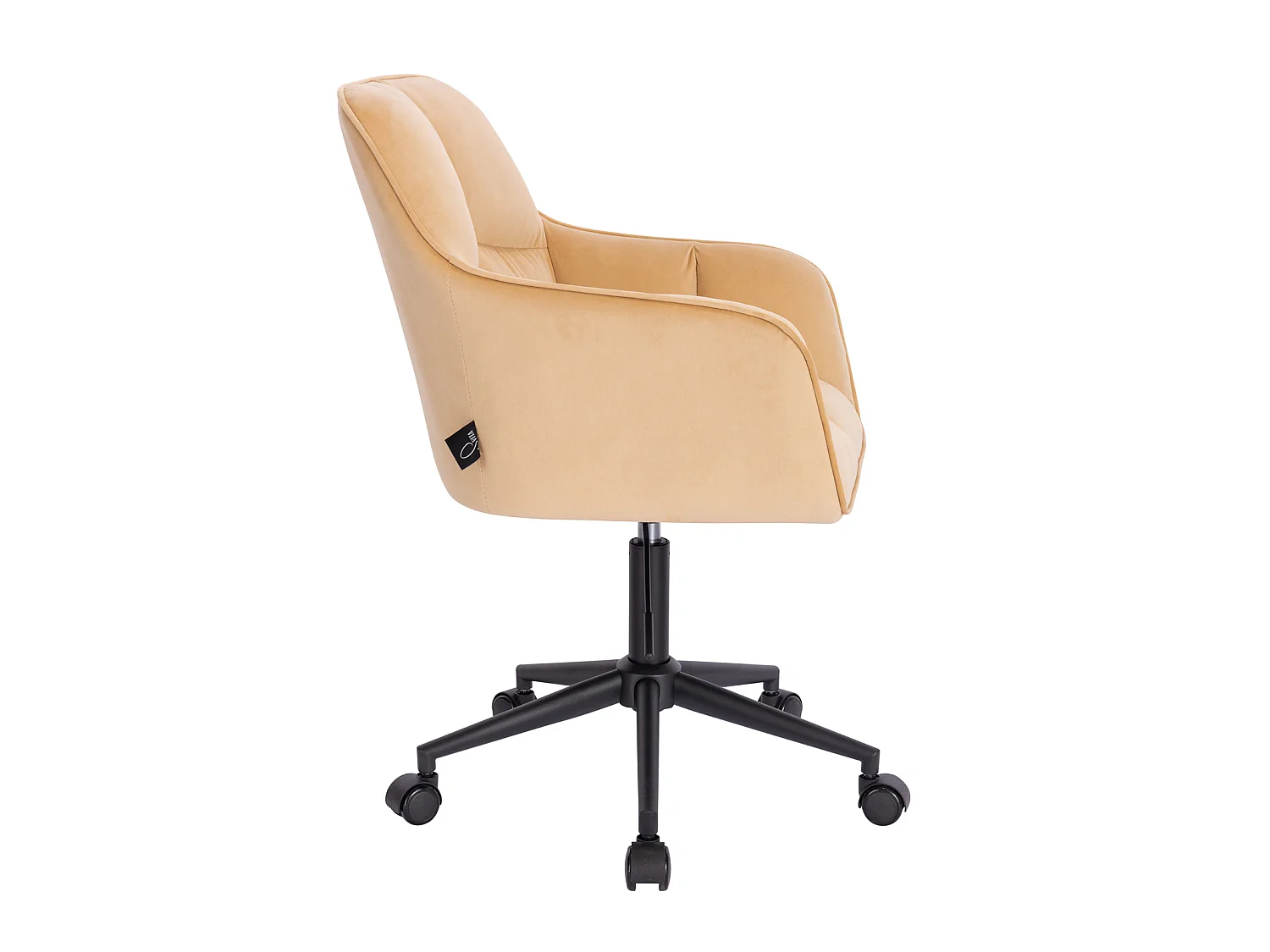 Chaise de bureau avec accoudoirs réglable en hauteur