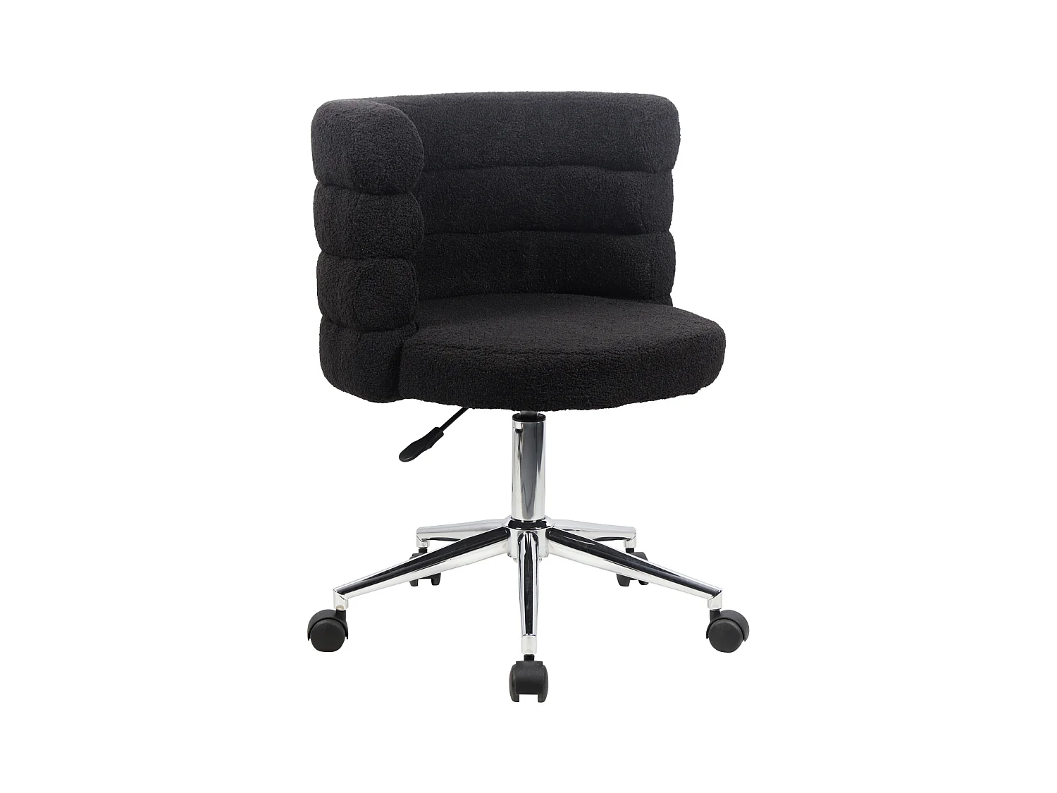 Chaise de bureau réglable en hauteur avec roulettes