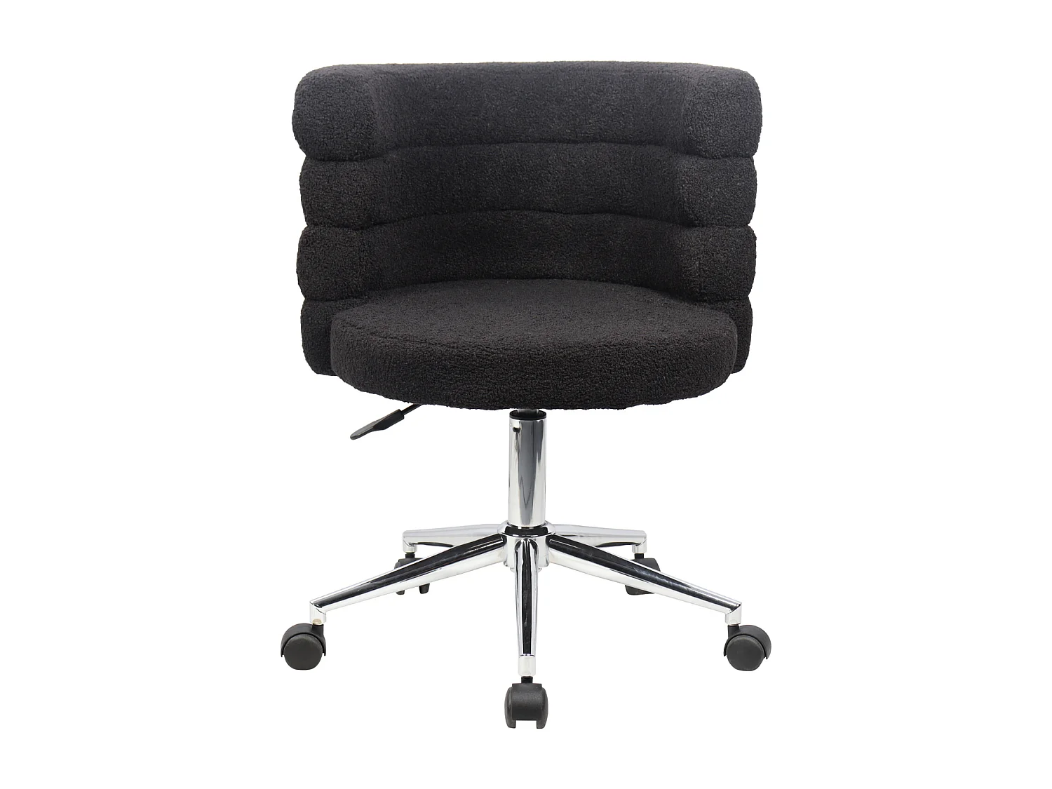 Chaise de bureau réglable en hauteur avec roulettes