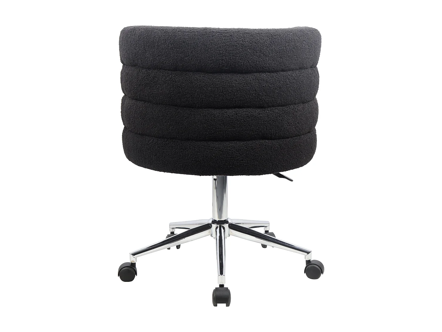 Chaise de bureau réglable en hauteur avec roulettes