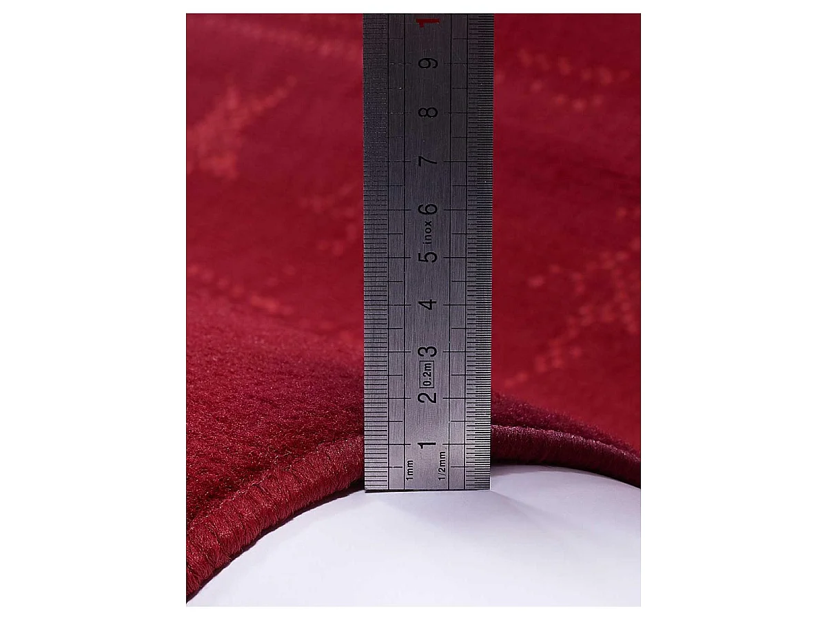 Tappeto per bambini 200x290 rettangolo intrecciato rosso AF1 1ST START