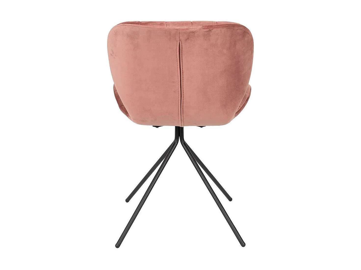 OMG - Chaise en velours rose OMG