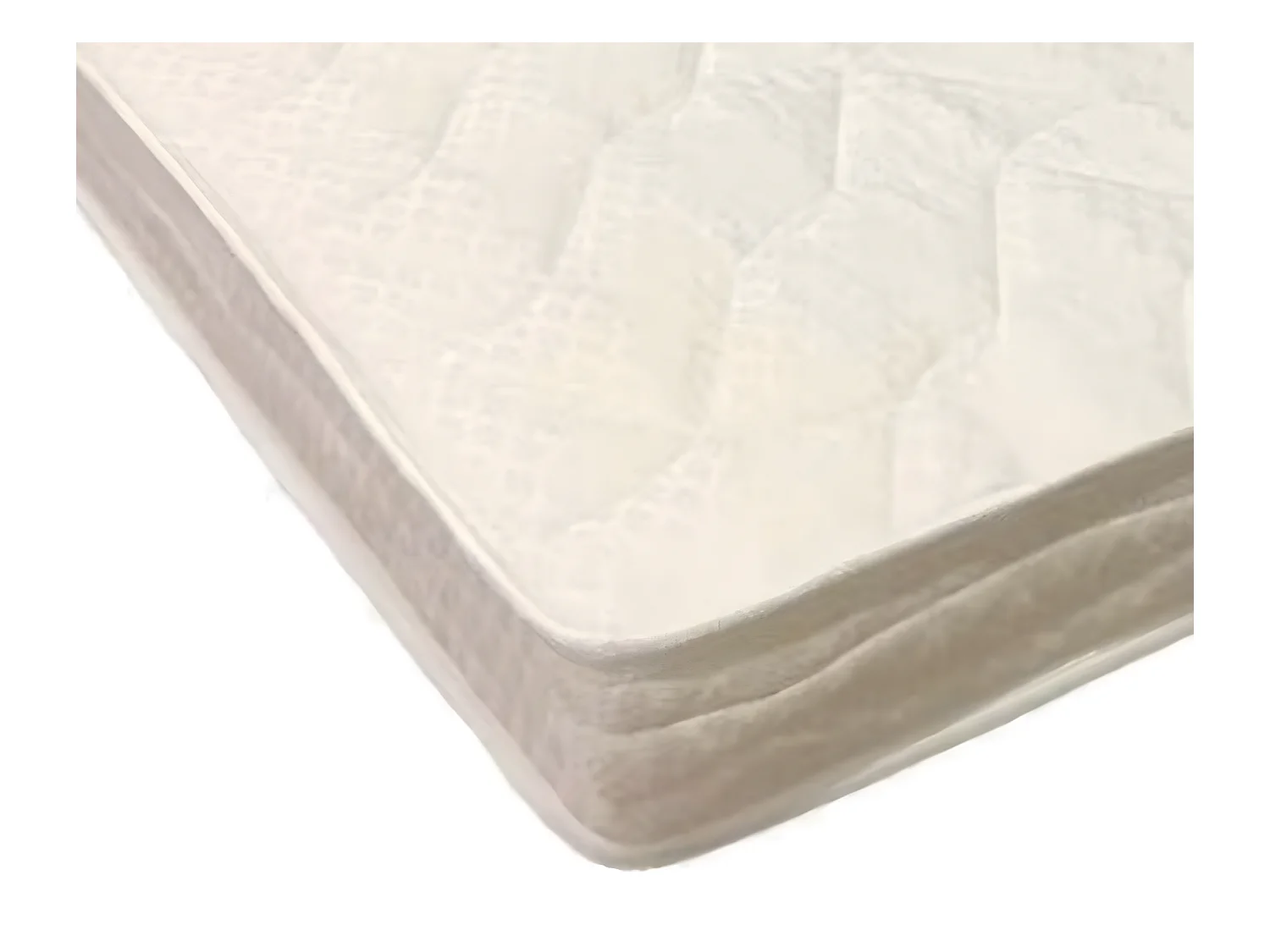 Matelas Souple Lattex 100x200x15 cm Canapé Lit 7 Zones de Confort 100% Polyester 100% Polyuréthane