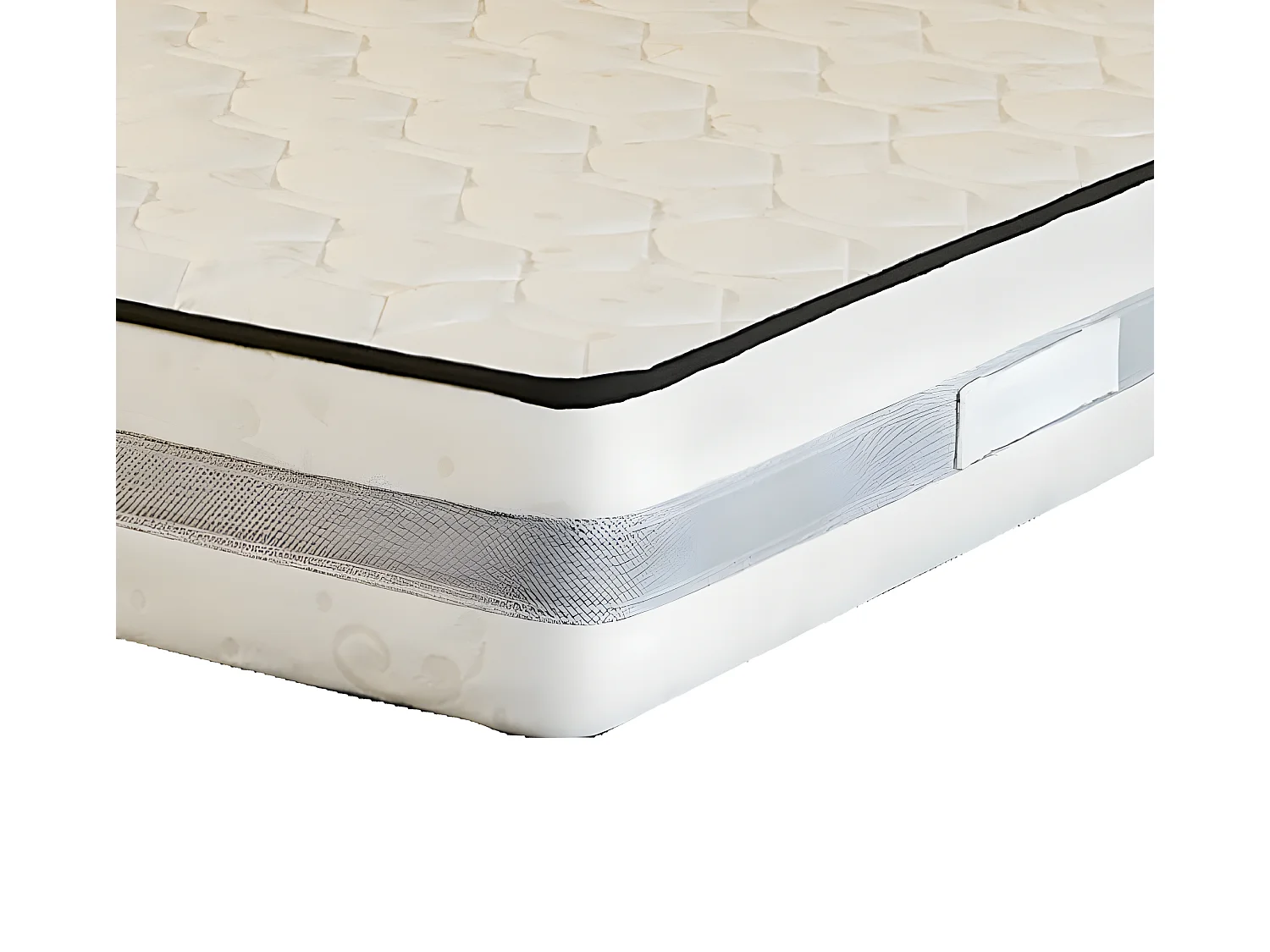Matelas Mousse Accueil Mémoire De Forme 60 Kg/m3 + Alèse 180x200 - 23 Cm