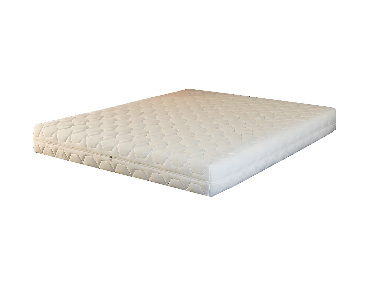Matelas 23 cm Ferme 180x200 Mémoire de Forme Poli Lattex Déhoussable Lavable 30° + Protège Matelas OFFERT