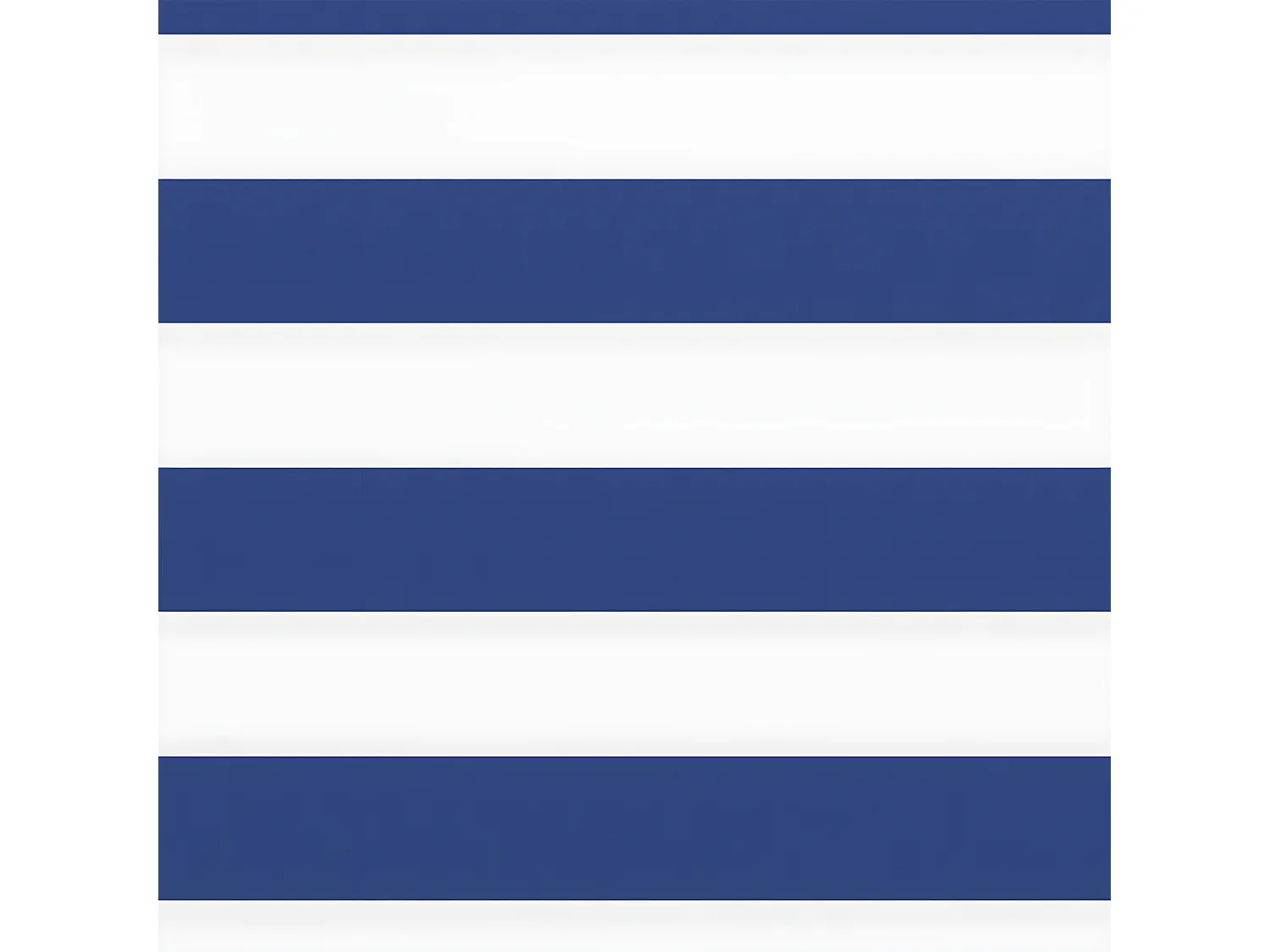 Écran de balcon Blanc et bleu 75x300 cm Tissu Oxford