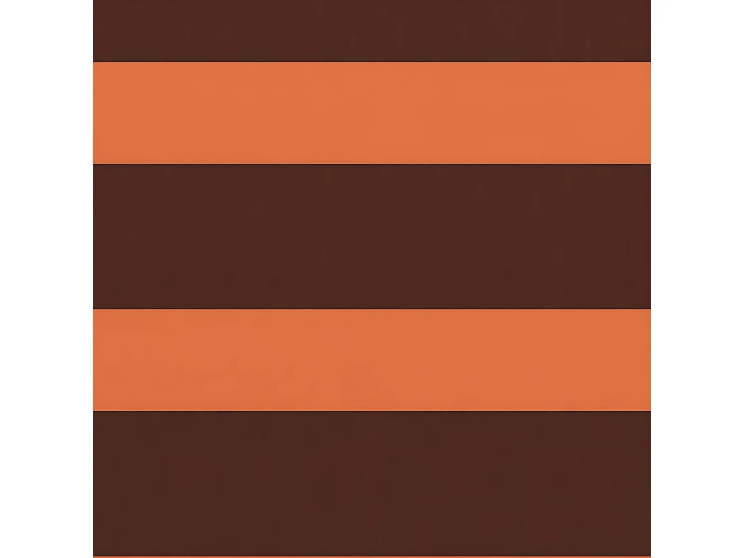 Écran de balcon Orange et marron 75x300 cm Tissu Oxford