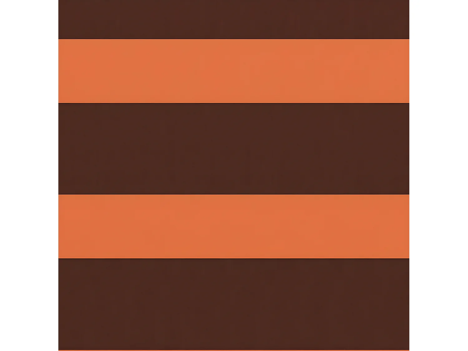 Écran de balcon Orange et marron 90x300 cm Tissu Oxford