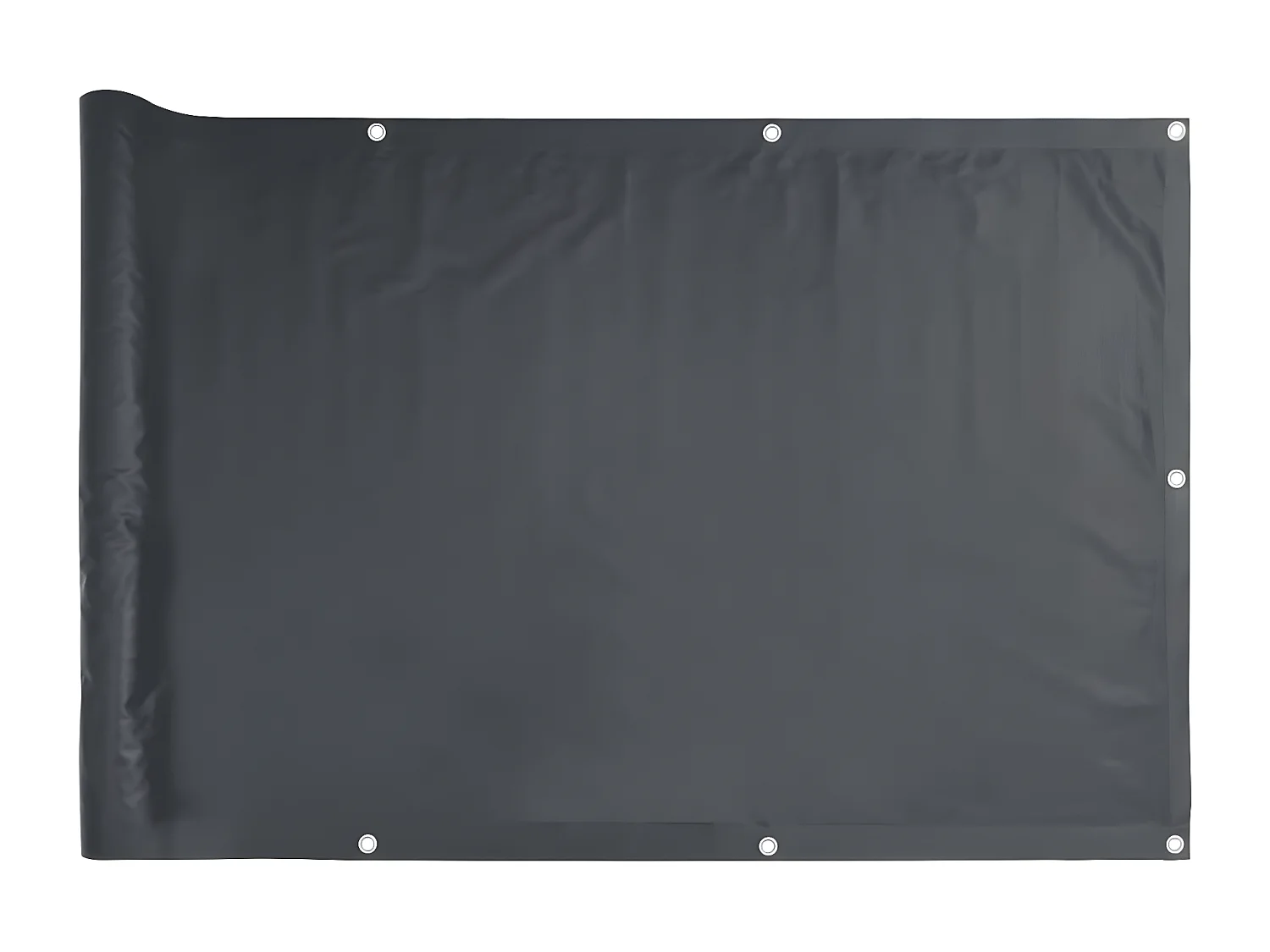 Écran de balcon Anthracite 90x300 cm Tissu Oxford