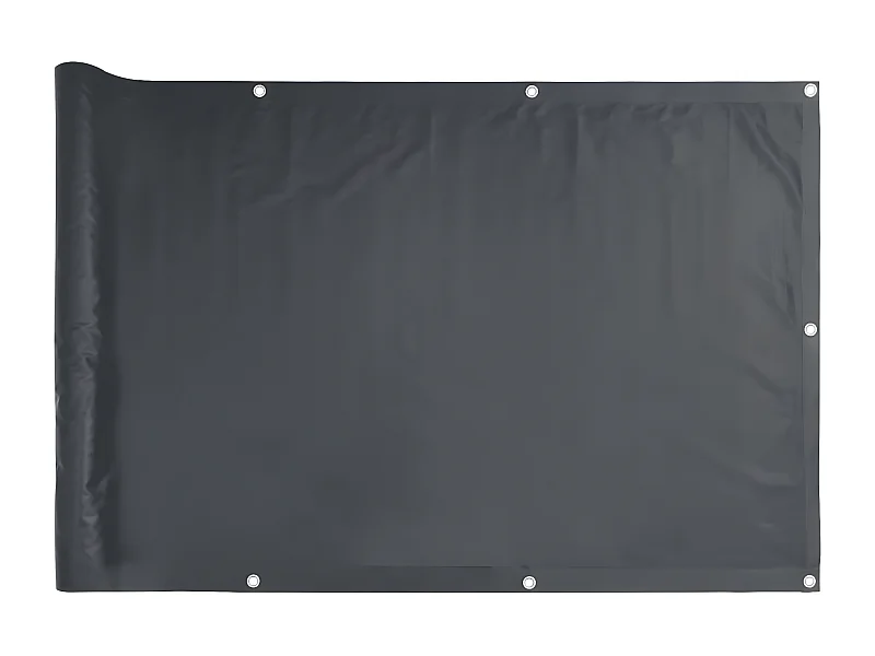 Écran de balcon Anthracite 90x300 cm Tissu Oxford