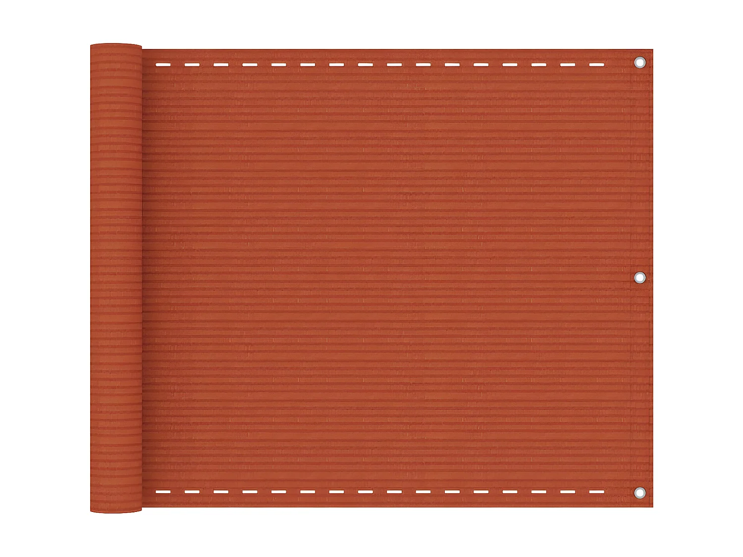 Écran de balcon Orange 75x300 cm PEHD